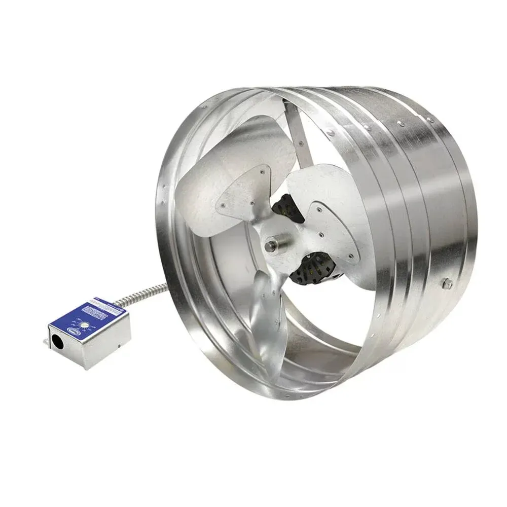 Master Flow Power Gable Vent, Thermostat